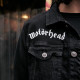 Limited edition Motörhead Cradock Denimjacket - Black Rock