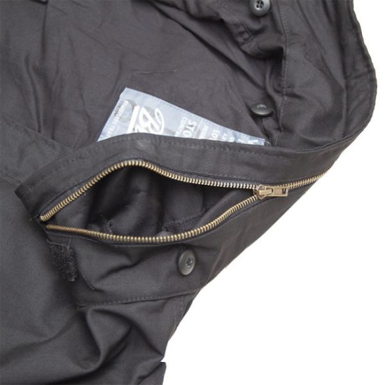 Military Jacket M65 by Brandit - Coal Black Military Jacket M65 by Brandit - Coal Black