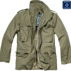 Military Jacket M65 by Brandit - Dark Olive Green Military Jacket M65 by Brandit - Dark Olive Green