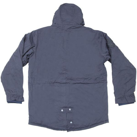 Parka με κουκούλα και επένδυση γούνας - Dark Blue Parka με κουκούλα και επένδυση γούνας - Dark Blue