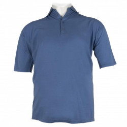 Polo πικέ κοντομάνικο μονόχρωμο - Echo Blue Polo πικέ κοντομάνικο μονόχρωμο - Echo Blue