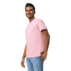 Μονόχρωμο βαμβακερό t-shirt - Light Pink Μονόχρωμο βαμβακερό t-shirt - Light Pink