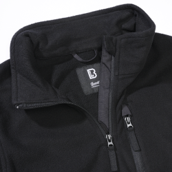 Fleece Troyer by Brandit - Black Fleece Troyer by Brandit - Black
