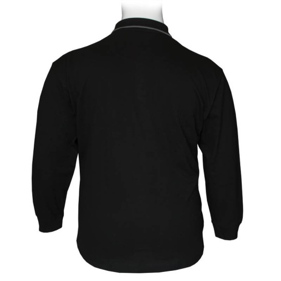 Polo pique μπλούζα Royal Sail - Black Polo pique μπλούζα Royal Sail - Black