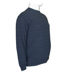 Βαμβακερή jacquard demi-saison μπλούζα της Leo Collection - Indigo Βαμβακερή jacquard demi-saison μπλούζα της Leo Collection - Indigo
