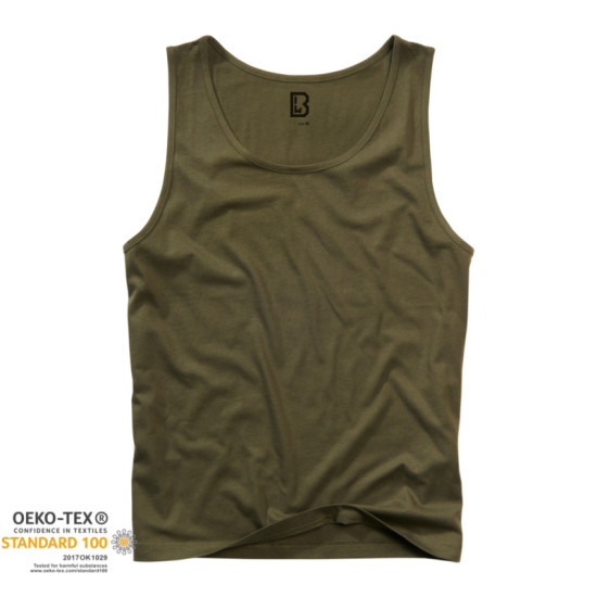 Tank top by Brandit- Φανελάκι με τιράντα - Dark Olive Green Tank top by Brandit- Φανελάκι με τιράντα - Dark Olive Green