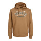 Jack & Jones Elogo Sweat Hoodie με μεταξοτυπία - Americano Brown Jack & Jones Elogo Sweat Hoodie με μεταξοτυπία - Americano Brown