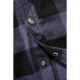 Ozzy Checkshirt Sleeveless - Black/Slate Grey