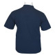 Βαμβακερό πικέ μπλουζάκι button neck - Raf Βαμβακερό πικέ μπλουζάκι button neck - Raf