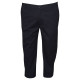 Eλαστική straight cut chino καπαρτινέ παντελόνα με λάστιχο στο πλάι,by LTG - Black