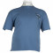 T-shirt button ve βαμβακερό με κέντημα by LTG - Havelock Blue
