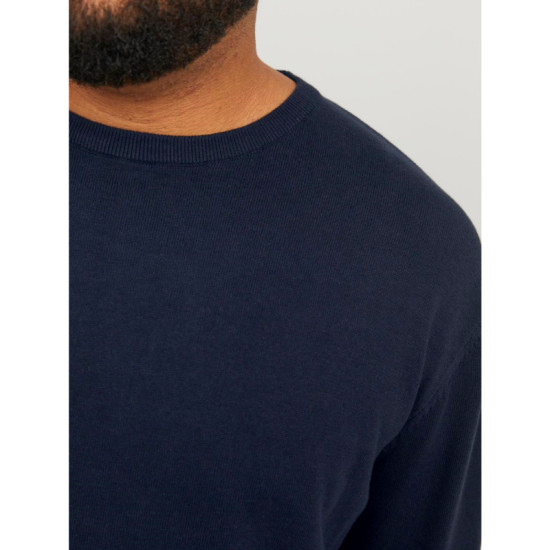 Jack & Jones knit crew neck - Navy Blazer Jack & Jones knit crew neck - Navy Blazer