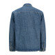 Overshirt denim πουκάμισο με επένδυση,