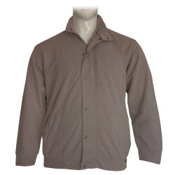 Ζακέτα wool feel με συνθετική επένδυση - Beige Ζακέτα wool feel με συνθετική επένδυση - Beige