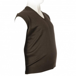 Καζάκα μάλλινη με βε - Coffee Brown Καζάκα μάλλινη με βε - Coffee Brown