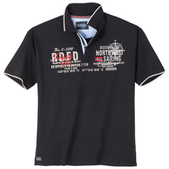 Βαμβακερό King Size Jersey Polo Βαμβακερό King Size Jersey Polo