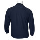 Βαμβακερή Polo wool feel με κέντημα στο στήθος by Leo collection - NAVY BLUE Βαμβακερή Polo wool feel με κέντημα στο στήθος by Leo collection - NAVY BLUE