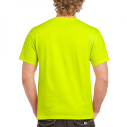 Μονόχρωμο βαμβακερό t-shirt - Safety Green Μονόχρωμο βαμβακερό t-shirt - Safety Green