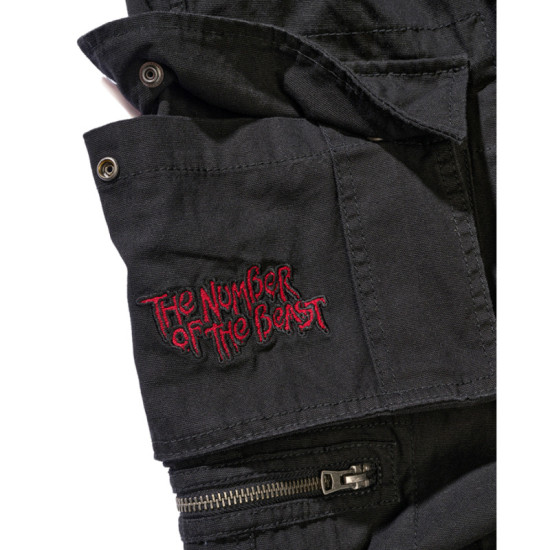 Iron Maiden Savage Shorts The Number of the Beast Black Edition - Black Iron Maiden Savage Shorts The Number of the Beast Black Edition - Black
