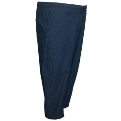 Denim παντελόνα σε demi saison σταθερό ύφασμα - Steel Blue Denim παντελόνα σε demi saison σταθερό ύφασμα - Steel Blue