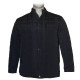 Καπιτονέ king size αντιανεμικό μπουφάν - Dark Blue Καπιτονέ king size αντιανεμικό μπουφάν - Dark Blue