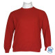 Μπλούζα λαιμόκοψη wool feel της Leo Collection - Burned Orange Μπλούζα λαιμόκοψη wool feel της Leo Collection - Burned Orange