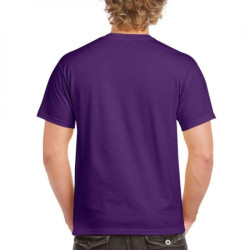 Μονόχρωμο βαμβακερό t-shirt - Sport Purple Μονόχρωμο βαμβακερό t-shirt - Sport Purple