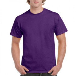 Μονόχρωμο βαμβακερό t-shirt - Sport Purple Μονόχρωμο βαμβακερό t-shirt - Sport Purple