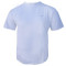 T-shirt βαμβακερό μονόχρωμο με διακριτικό κέντημα - White