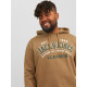 Jack & Jones Elogo Sweat Hoodie με μεταξοτυπία - Americano Brown Jack & Jones Elogo Sweat Hoodie με μεταξοτυπία - Americano Brown