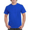 Μονόχρωμο βαμβακερό t-shirt - Blue Sax