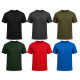 6Pack T-shirt Προσφορά 3+3 - Black,Charcoal,Forest Green,Khaki,Sax,Red 6Pack T-shirt Προσφορά 3+3 - Black,Charcoal,Forest Green,Khaki,Sax,Red