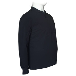 Polo πικέ μονόχρωμη με τσέπη - NAVY BLUE Polo πικέ μονόχρωμη με τσέπη - NAVY BLUE