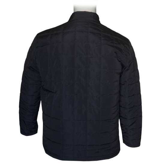 Καπιτονέ king size αντιανεμικό μπουφάν - Dark Blue Καπιτονέ king size αντιανεμικό μπουφάν - Dark Blue