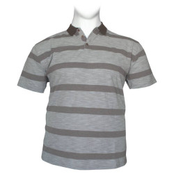 Polo pique melange με τσέπη by Leo Collection - Bison Beige