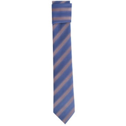 Ανδρική γραβάτα σχεδιαστή - Navy Blue / Rust