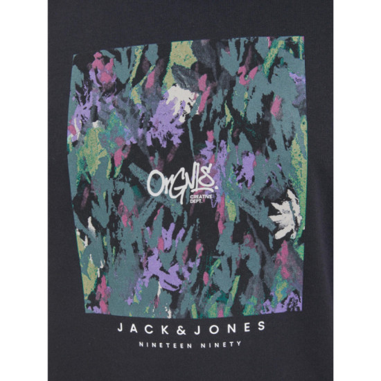 Jack & Jones Silver Lake ,φούτερ μπλούζα με μεταξοτυπία - Black Jack & Jones Silver Lake ,φούτερ μπλούζα με μεταξοτυπία - Black