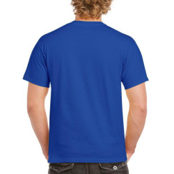 Μονόχρωμο βαμβακερό t-shirt - Blue Sax Μονόχρωμο βαμβακερό t-shirt - Blue Sax
