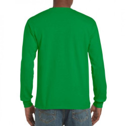 Μακρυμάνικο μακό μπλουζάκι Ultra Cotton,με ελαστικό ριπ στο μανίκι - Irish Green Μακρυμάνικο μακό μπλουζάκι Ultra Cotton,με ελαστικό ριπ στο μανίκι - Irish Green