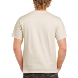 Μονόχρωμο βαμβακερό t-shirt - Natural Μονόχρωμο βαμβακερό t-shirt - Natural