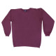 Συνδυαστική προσφορά μπλούζας φούτερ λαιμόκοψη μονόχρωμη - Deep Bordeaux Συνδυαστική προσφορά μπλούζας φούτερ λαιμόκοψη μονόχρωμη - Deep Bordeaux