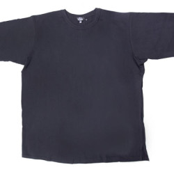 Μακό T-shirt μονόχρωμο - ΜΑΥΡΟ