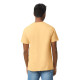 Μονόχρωμο βαμβακερό t-shirt - Yellow Haze