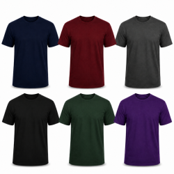 6Pack T-shirt Προσφορά 3+3 - Black,Charcoal,Forest Green,Dark Blue,Maroon,Purple 6Pack T-shirt Προσφορά 3+3 - Black,Charcoal,Forest Green,Dark Blue,Maroon,Purple