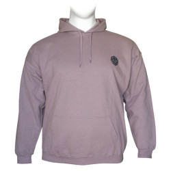 Hoodie φούτερ μονόχρωμο με patch στο στήθος - Paragon Hoodie φούτερ μονόχρωμο με patch στο στήθος - Paragon