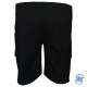Βερμούδα ελαστική cargo με λάστιχο στο πλάι by L.T.G collection - Black Βερμούδα ελαστική cargo με λάστιχο στο πλάι by L.T.G collection - Black
