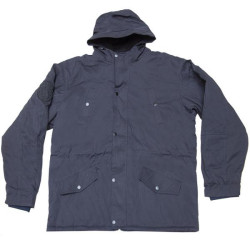 Parka με κουκούλα και επένδυση γούνας - Dark Blue Parka με κουκούλα και επένδυση γούνας - Dark Blue