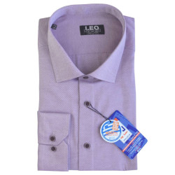 Πουκάμισο Oxford μακρυμάνικο με γιακά τύπου Rex, της Leo Collection - Paragon Πουκάμισο Oxford μακρυμάνικο με γιακά τύπου Rex, της Leo Collection - Paragon