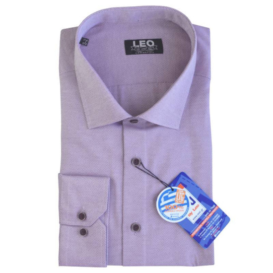 Πουκάμισο Oxford μακρυμάνικο με γιακά τύπου Rex, της Leo Collection - Paragon Πουκάμισο Oxford μακρυμάνικο με γιακά τύπου Rex, της Leo Collection - Paragon
