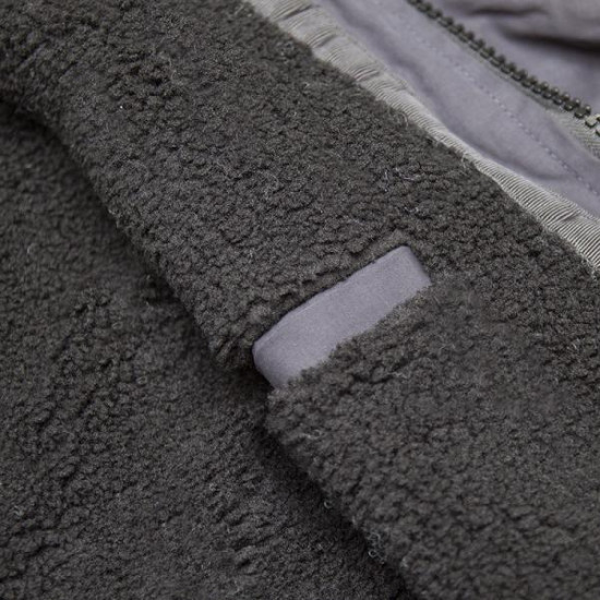 Parka με κουκούλα και επένδυση γούνας - Dark Blue Parka με κουκούλα και επένδυση γούνας - Dark Blue